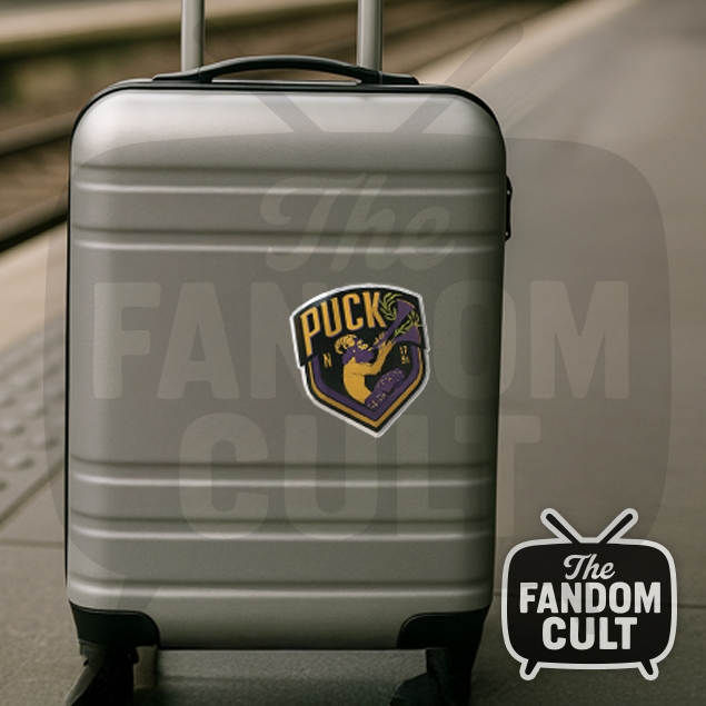 Puck House Die Cut Vinyl Sticker Holographic/Clear/White