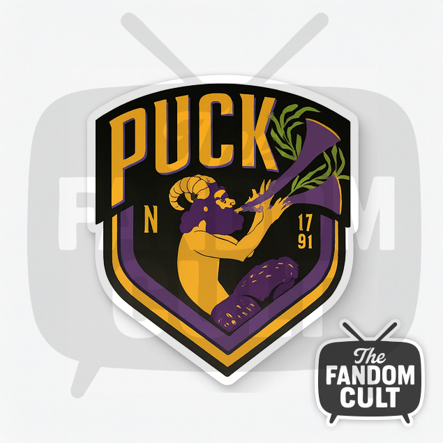 Puck House Die Cut Vinyl Sticker Holographic/Clear/White