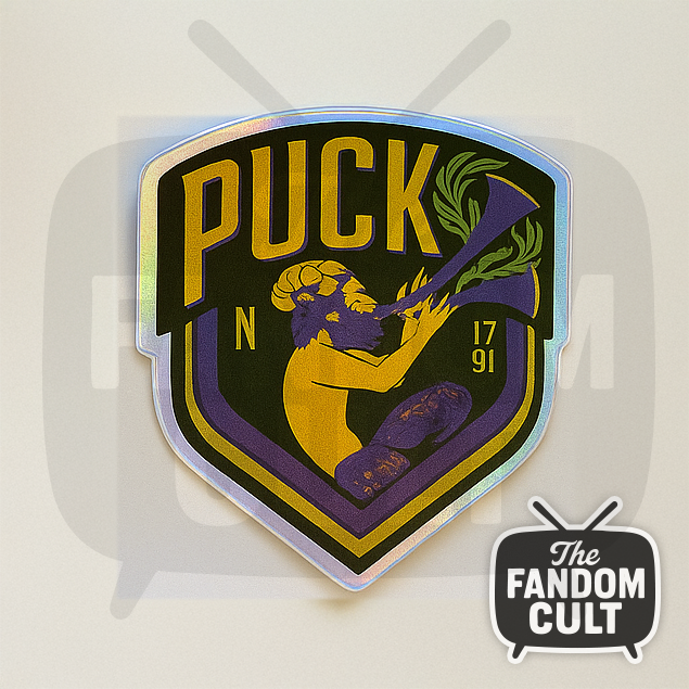 Puck House Die Cut Vinyl Sticker Holographic/Clear/White