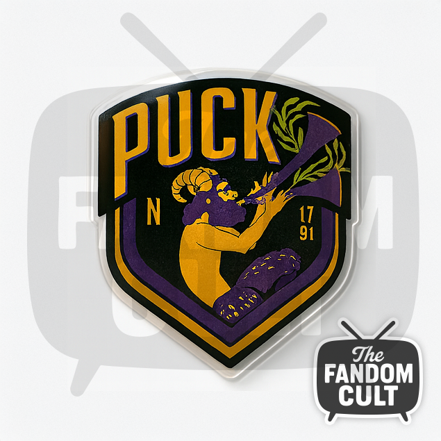 Puck House Die Cut Vinyl Sticker Holographic/Clear/White