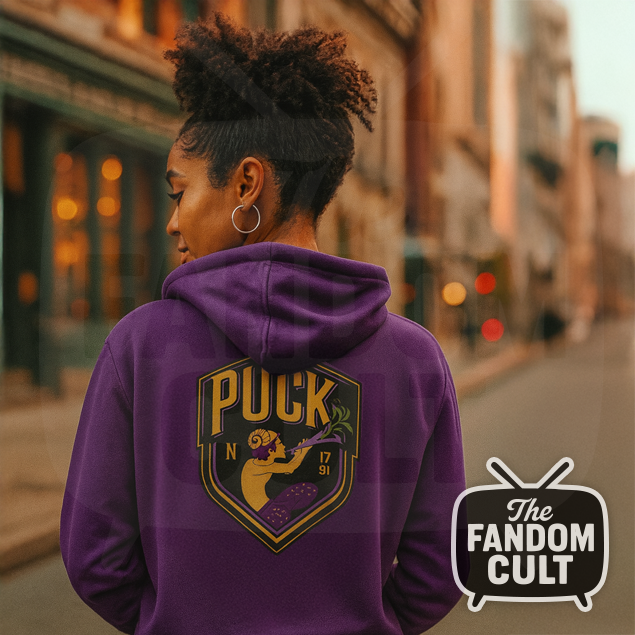 Nevermore Puck House Embroidered Hoodie Zoodie