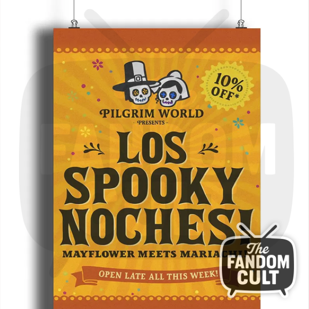 Los Spooky Noches! Art Print A5, A4, A3, A2