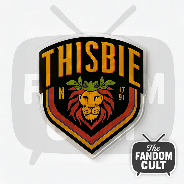 Thisbie House Die Cut Vinyl Sticker Holographic/Clear/White