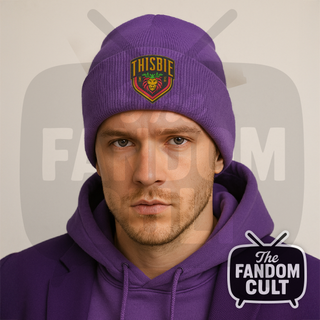 Nevermore Thisbie House Purple Beanie