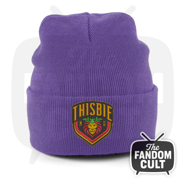 Nevermore Thisbie House Purple Beanie