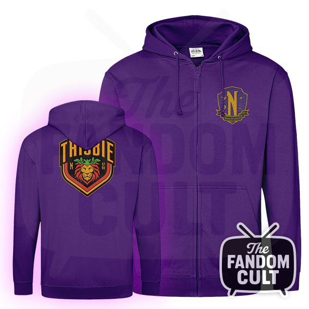 Nevermore Thisbie House Embroidered Hoodie Zoodie