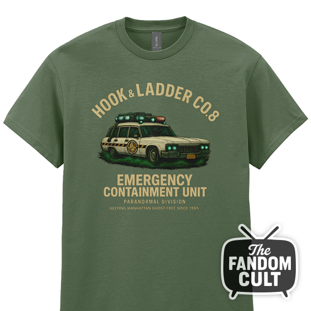 Emergency Containment Unit Vehicle T-Shirt - Inspired by Ghostbusters