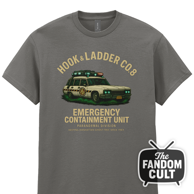 Emergency Containment Unit Vehicle T-Shirt - Inspired by Ghostbusters