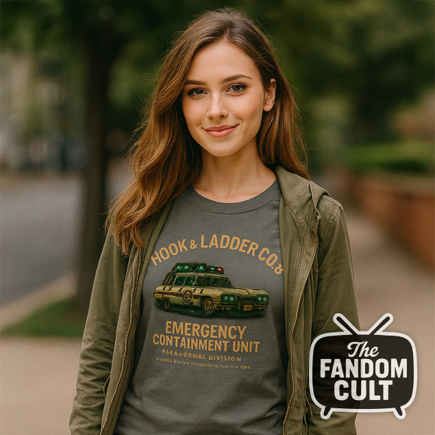 Emergency Containment Unit Vehicle T-Shirt - Inspired by Ghostbusters