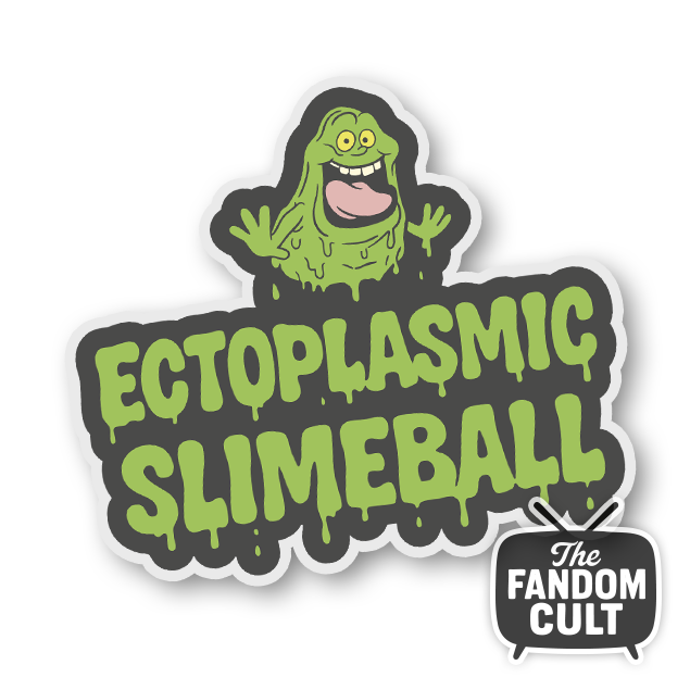 Ectoplasmic Slimeball Sticker White/Clear/Holographic - Inspired by Ghostbusters