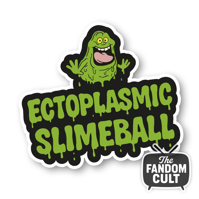 Ectoplasmic Slimeball Sticker White/Clear/Holographic - Inspired by Ghostbusters