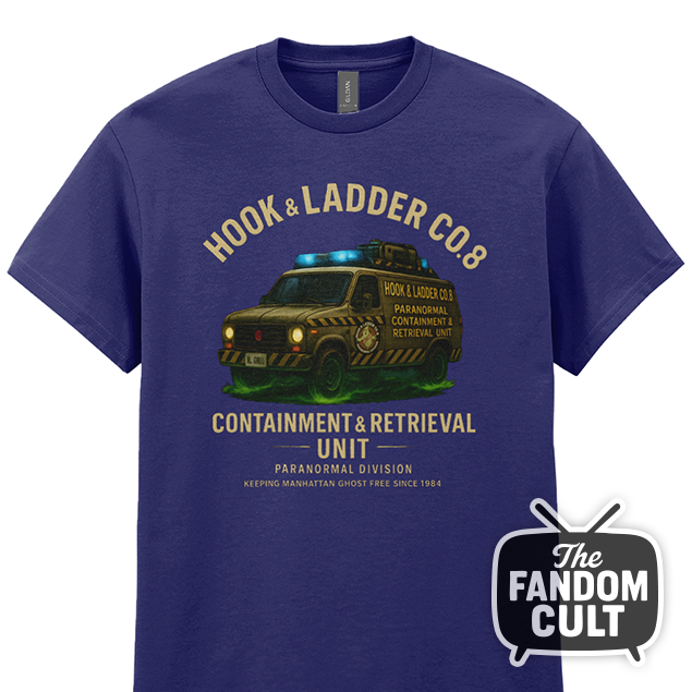 Containment & Retrieval Truck T-Shirt - Inspired by Ghostbusters