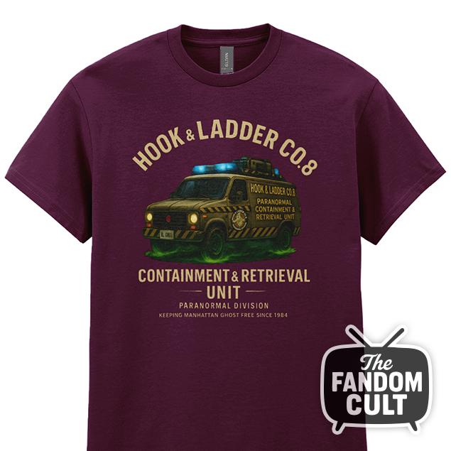 Containment & Retrieval Truck T-Shirt - Inspired by Ghostbusters