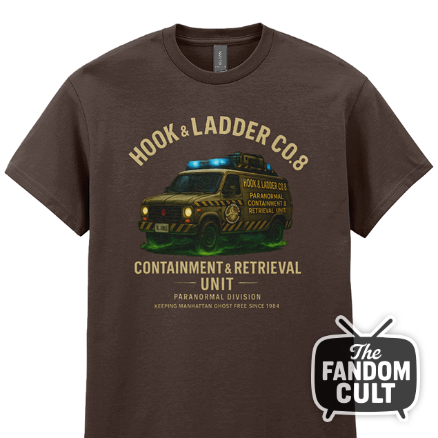 Containment & Retrieval Truck T-Shirt - Inspired by Ghostbusters