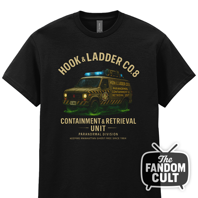 Containment & Retrieval Truck T-Shirt - Inspired by Ghostbusters