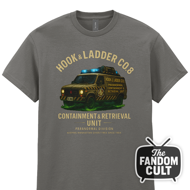 Containment & Retrieval Truck T-Shirt - Inspired by Ghostbusters