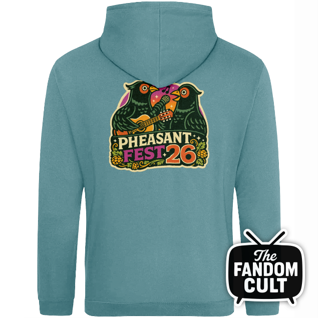 Big Logo (Back) College Hoodie - Pheasant Fest 2026 - Unisex Colours