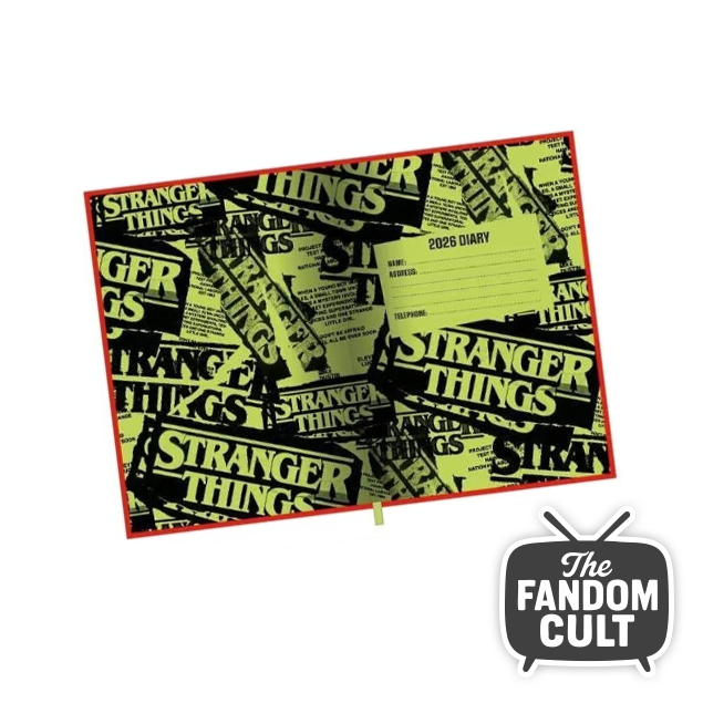 2026 A5 Day A Page Vecna Diary - Stranger Things