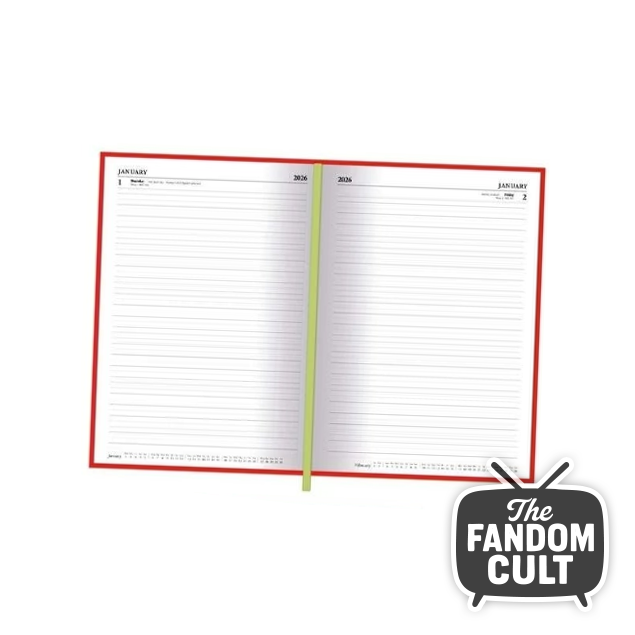 2026 A5 Day A Page Vecna Diary - Stranger Things