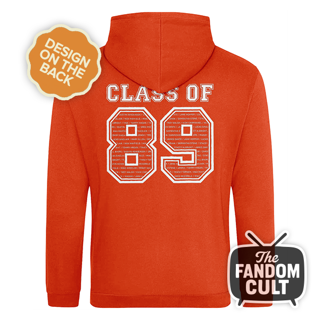 Hawkins High Leavers Hoodie Class of 89 - Stranger Things