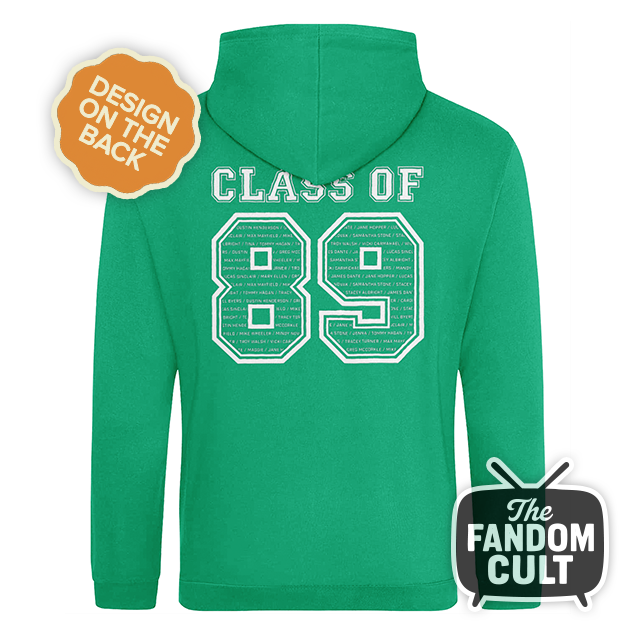 Hawkins High Leavers Hoodie Class of 89 - Stranger Things