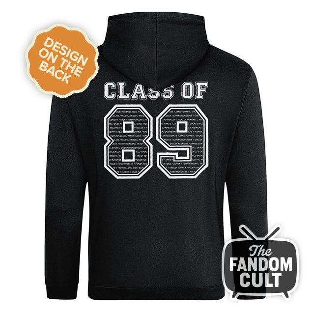 Hawkins High Leavers Hoodie Class of 89 - Stranger Things