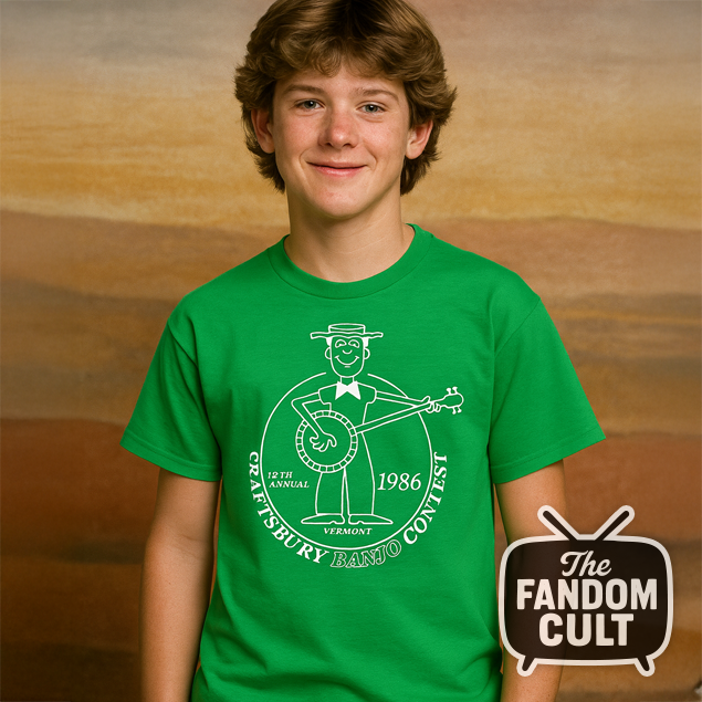 1986 13th Annual Craftsbury Banjo Contest T-Shirt