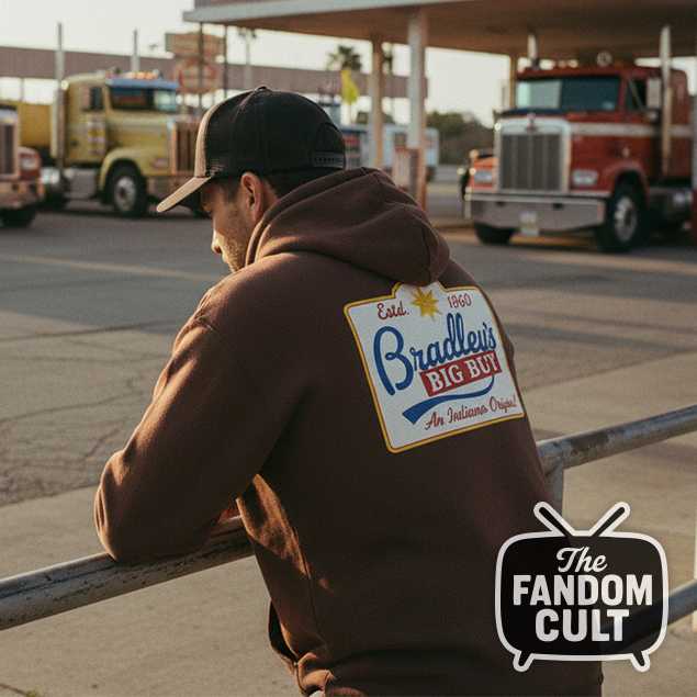 Bradleys Big Buy Brown Hoodie - Stranger Things