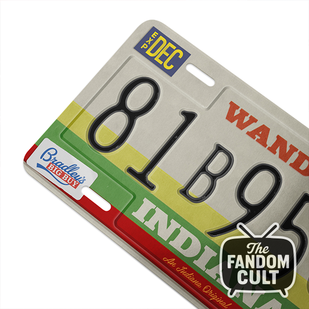 Bradley's Big Buy Truck Replica License Plate - Inspired by Stranger Things