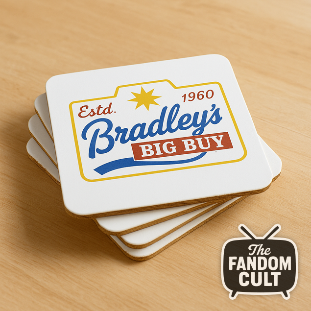 Brands of Hawkins Group #1 Drinks Coasters - Set of 4