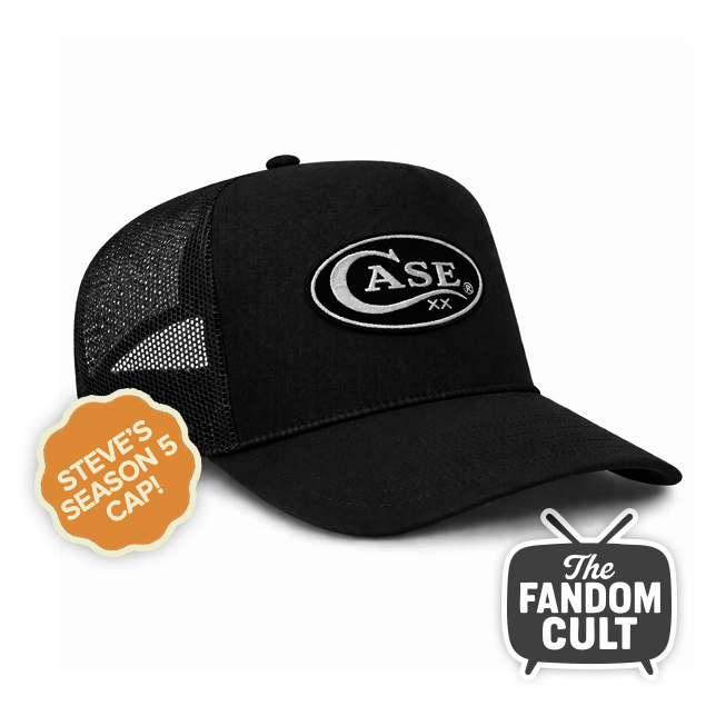 Vintage Style Case XX Patch Trucker Cap - Steve Harrington Cosplay - Stranger Things