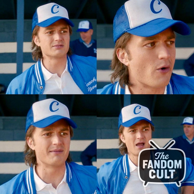 Coach Steve 'Cubs' Blue & White Baseball Cap - Steve Harrington Cosplay - Stranger Things