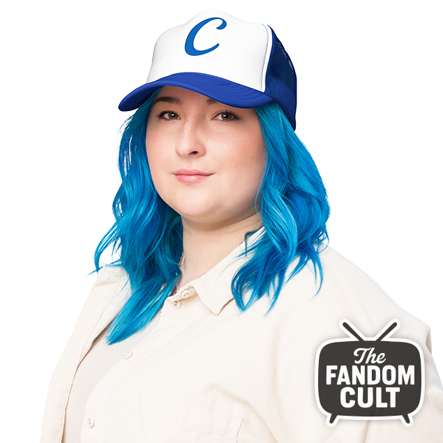 Coach Steve 'Cubs' Blue & White Baseball Cap - Steve Harrington Cosplay - Stranger Things