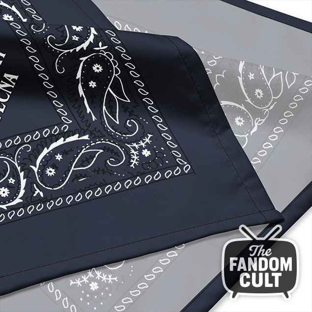 Blue Paisley 'Not Today Vecna' Bandana - Eleven Jane Hopper Cosplay