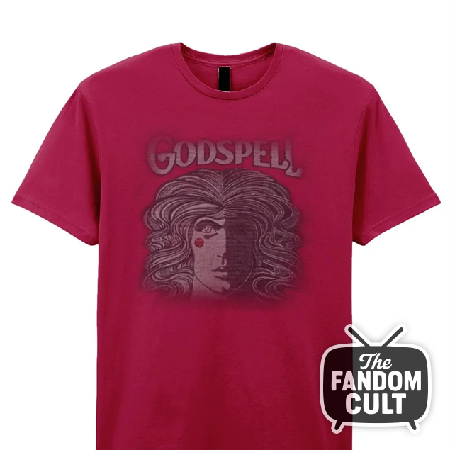 Retro Godspell Faded Brick Red T-Shirt