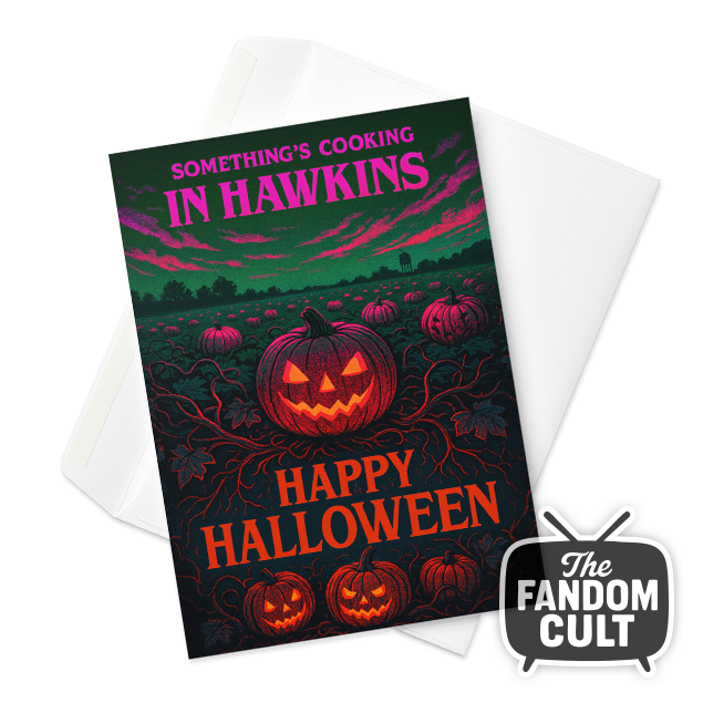 Halloween - Something's Cooking in Hawkins - Greetings Card 5" x 7"