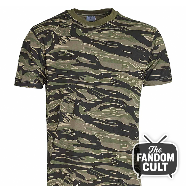 US Army Camo T-Shirt - Stranger Things - Steve Harrington Cosplay