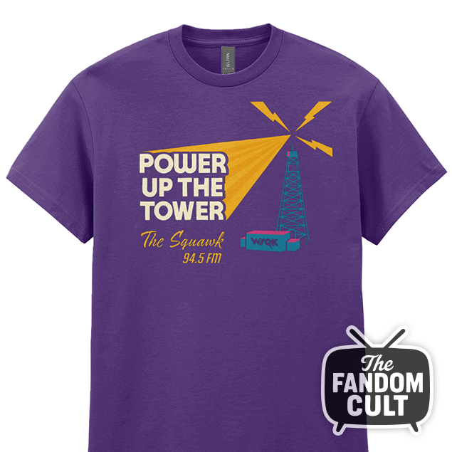 Power Up the Tower WSQK T-Shirt - Inspired by Stranger Things