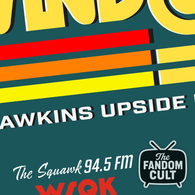 Rewind at 9 WSQK T-Shirt - Inspired by Stranger Things