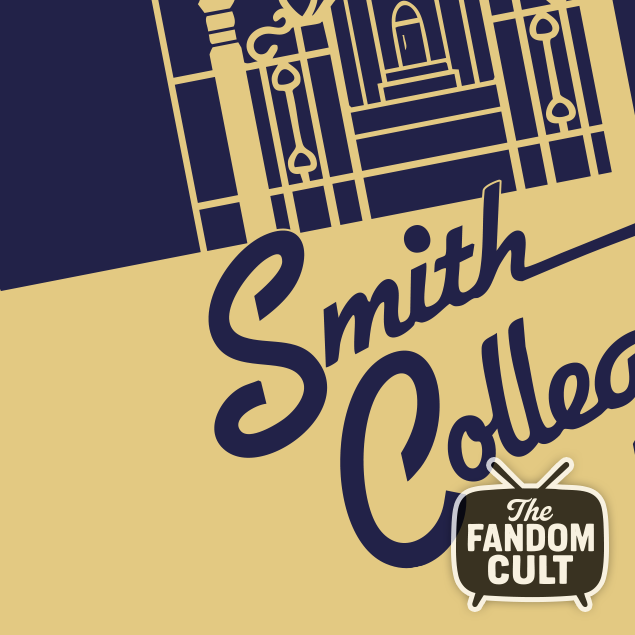 Smith College Pale Yellow T-Shirt - Stranger Things - Robin Buckley Cosplay