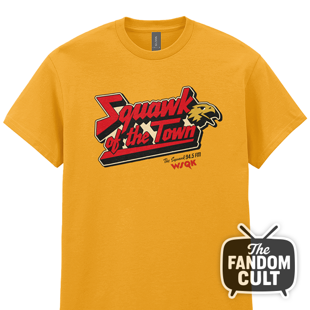 Squawk of the Town WSQK T-Shirt - Inspired by Stranger Things