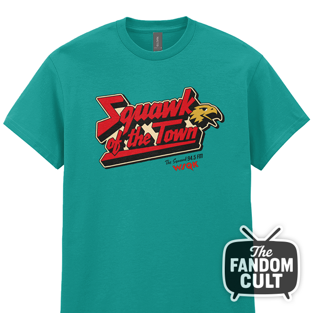 Squawk of the Town WSQK T-Shirt - Inspired by Stranger Things