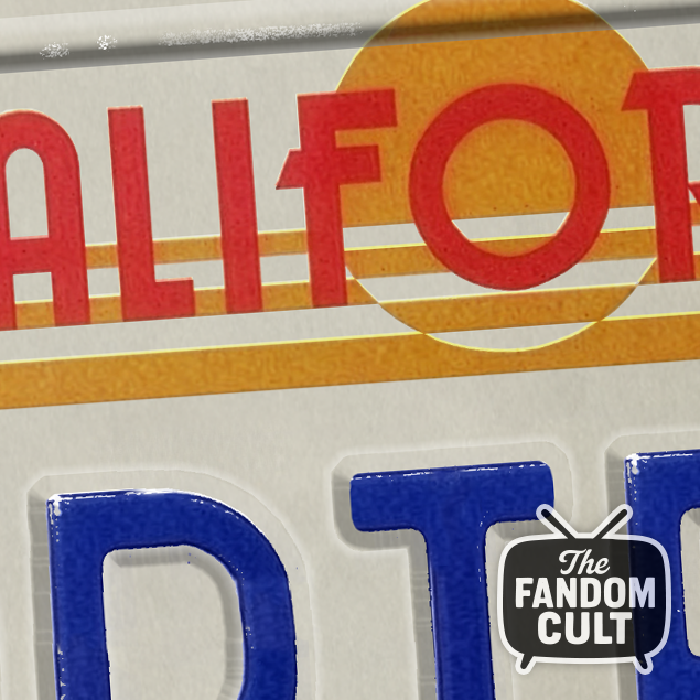 Surfer Boy Pizza Pizzamobile Van Replica License Plate - Inspired by Stranger Things