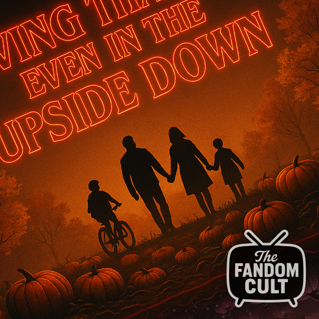 Thanksgiving Card - Even in the Upside Down - 5" x 7"