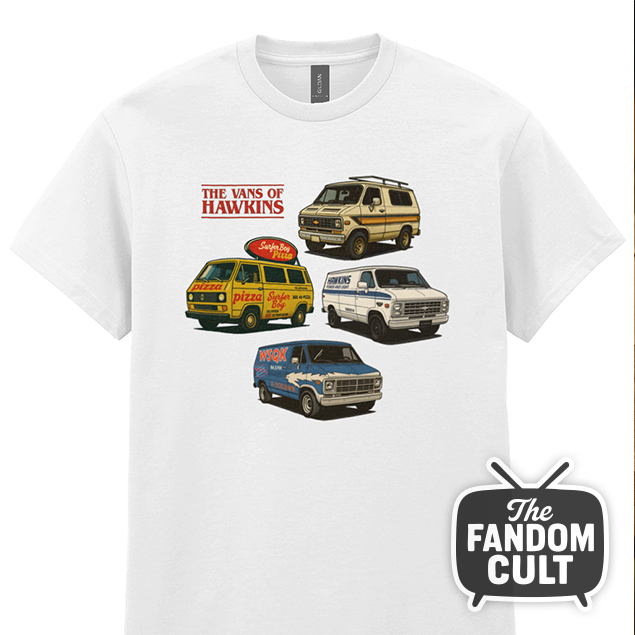 The Vans of Hawkins Retro T-Shirt
