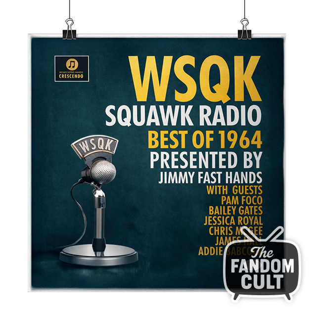 Unframed WSQK Radio Station Poster - Squawk Radio Awards - Inspired by Stranger Things