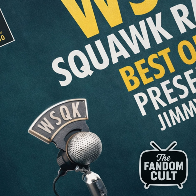 Framed WSQK Radio Station Poster - Squawk Radio Awards - Inspired by Stranger Things