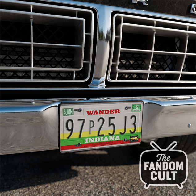 WSQK The Squawk Van Replica / Vanity License Plates - Inspired by Stranger Things
