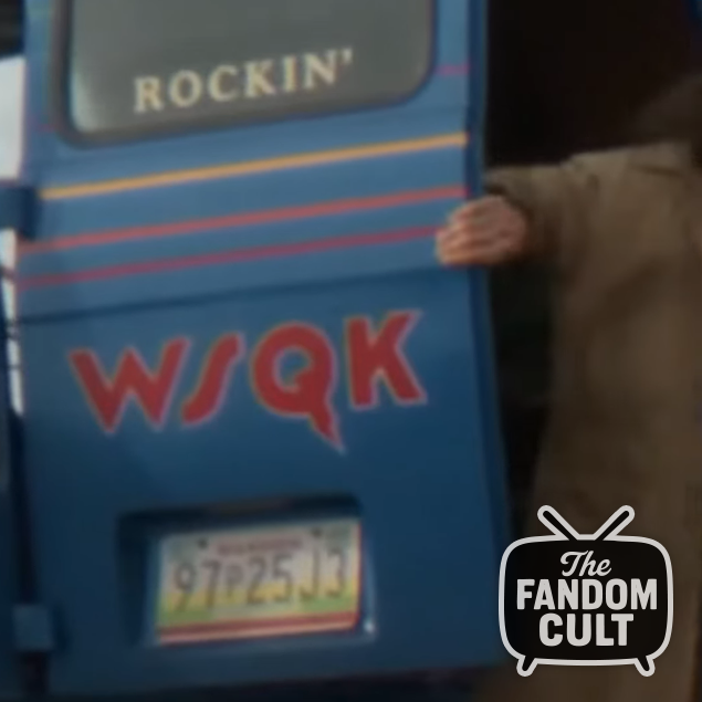 WSQK The Squawk Van Replica / Vanity License Plates - Inspired by Stranger Things