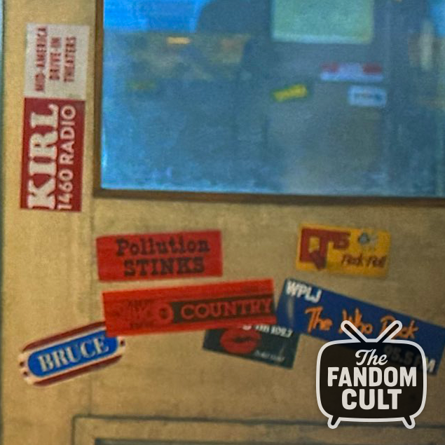 WSQK 1980s Vintage Radio Sticker Sheets - Stranger Things